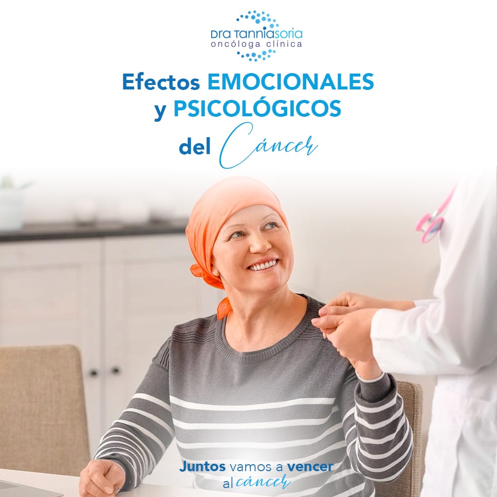 Efectos Emocionales y Psicológicos del Cáncer, Dra Tannia Soria Oncóloga Clínica, Oncologos Quito