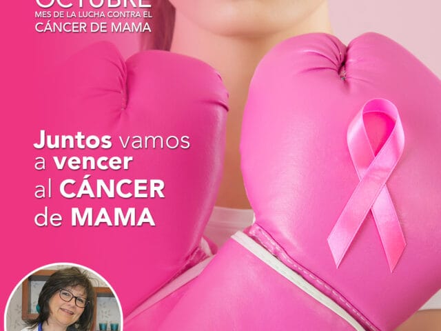 Octubre, mes de concientización sobre el cáncer de mama