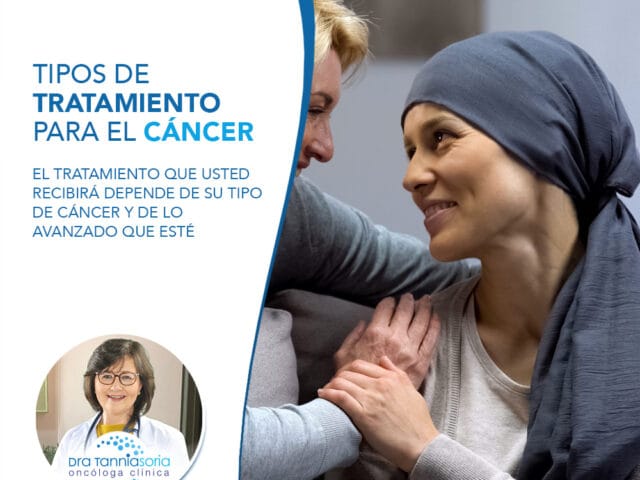 Tipos de tratamiento para el cáncer