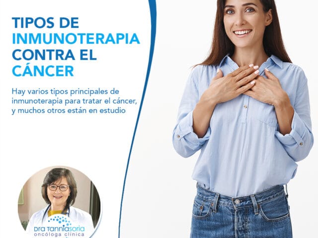 Tipos de inmunoterapia contra el cáncer