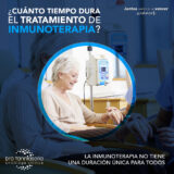 ¿Cuánto tiempo dura el tratamiento de inmunoterapia?