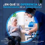 ¿En qué se diferencia la inmunoterapia de la quimioterapia?