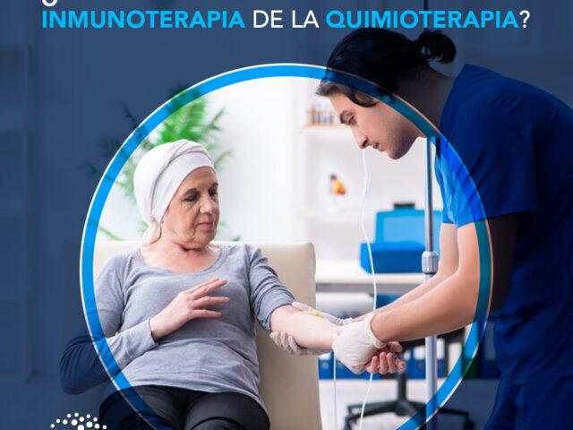 ¿En qué se diferencia la inmunoterapia de la quimioterapia?