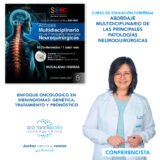 Dra Tannia Soria conferencista en el curso Abordaje Multidisciplinario de las Principales Patologías Neuroquirúrgicas