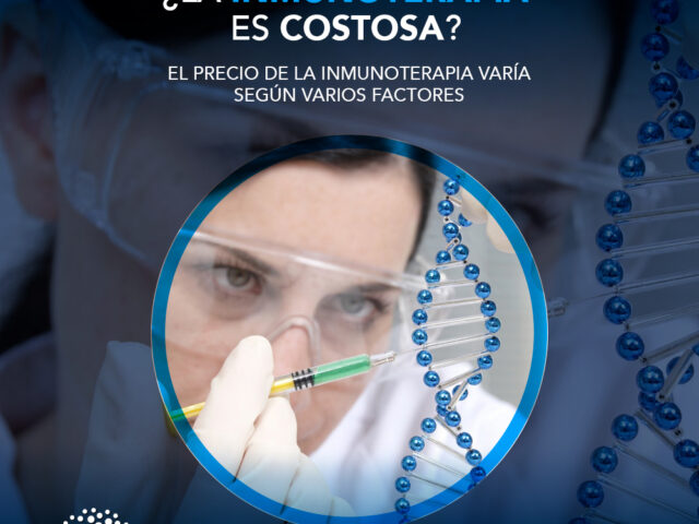 ¿El tratamiento de la inmunoterapia es costoso?