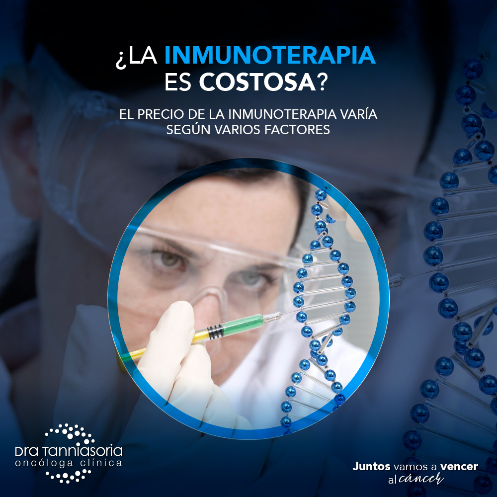 ¿El tratamiento de la inmunoterapia es costoso?