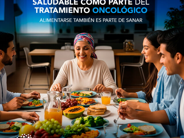 Alimentación saludable como parte del tratamiento oncológico
