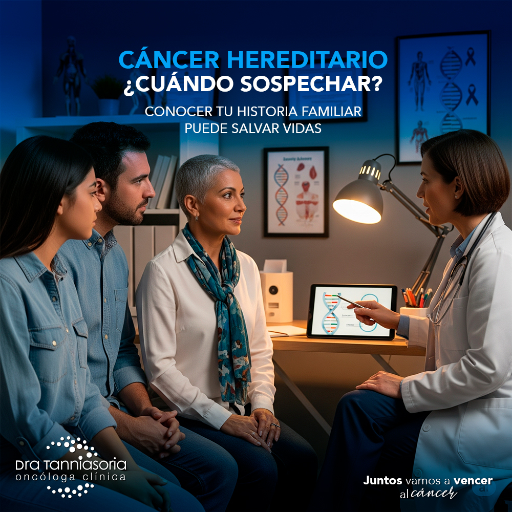 Cáncer hereditario: cuándo sospechar y por qué es importante la historia familiar