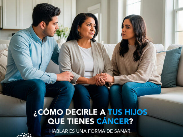 Cómo hablar con los hijos sobre el cáncer de mamá o papá
