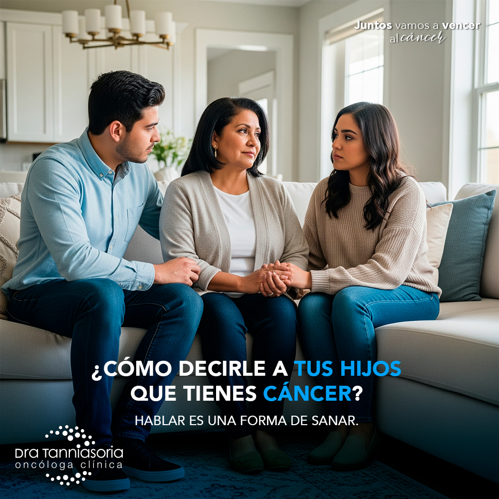 Cómo hablar con los hijos sobre el cáncer de mamá o papá