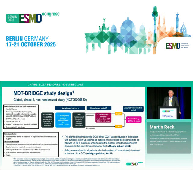 ESMO 2025 tratamiento del cáncer