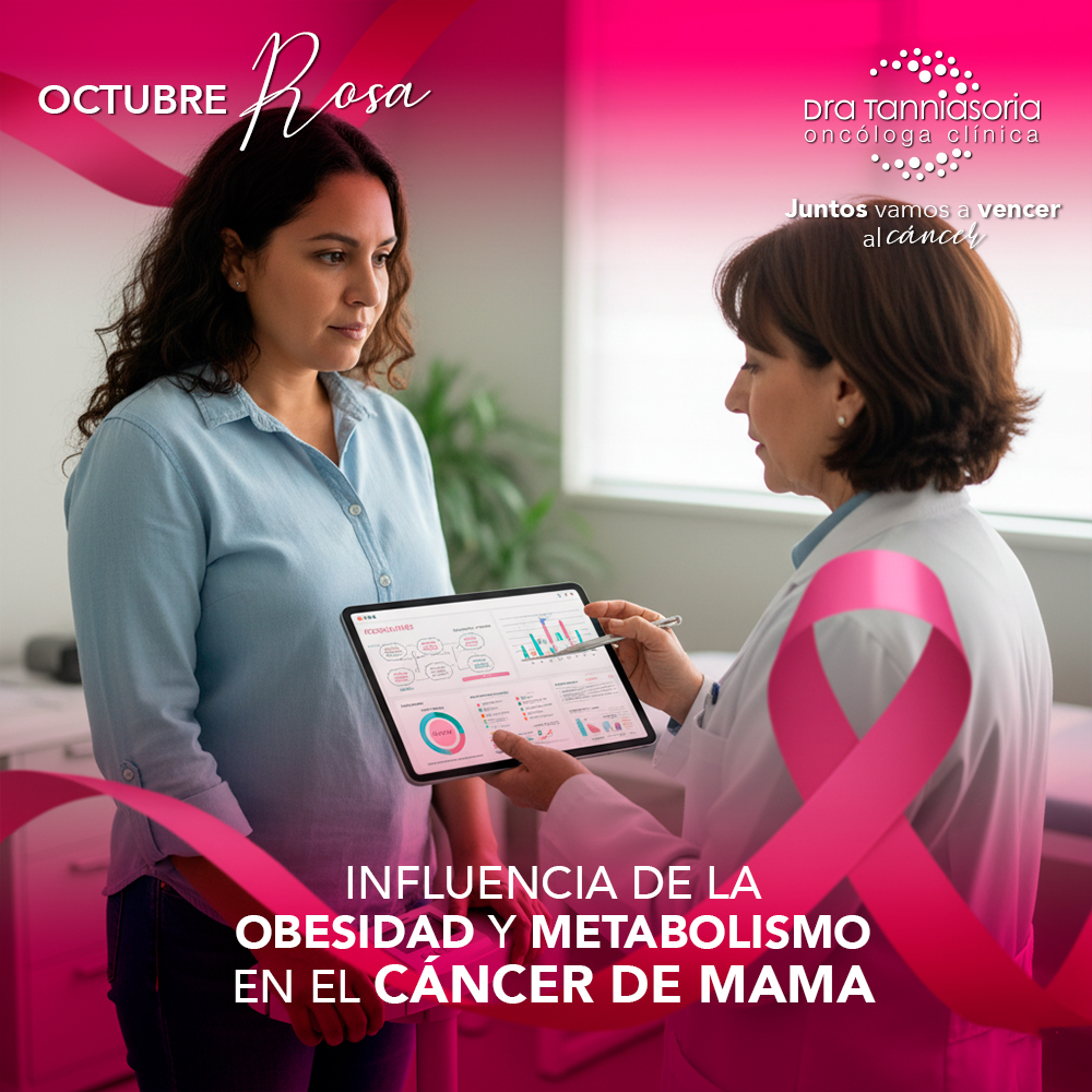 Influencia de la obesidad y metabolismo en el cáncer de mama