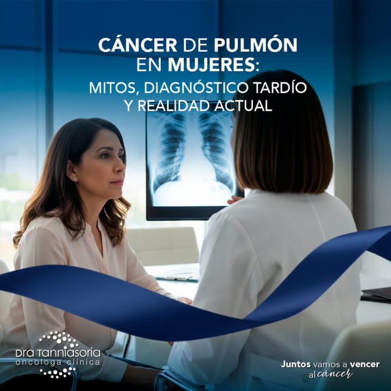 Cáncer de pulmón en mujeres: mitos, diagnóstico tardío y realidad ...