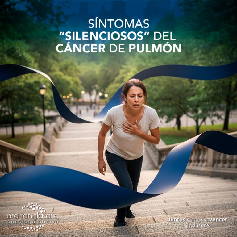 Síntomas silenciosos de cáncer de pulmón - Dra. Tannia Soria | Oncóloga ...