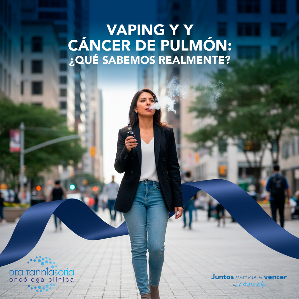 Vaping y cáncer de pulmón