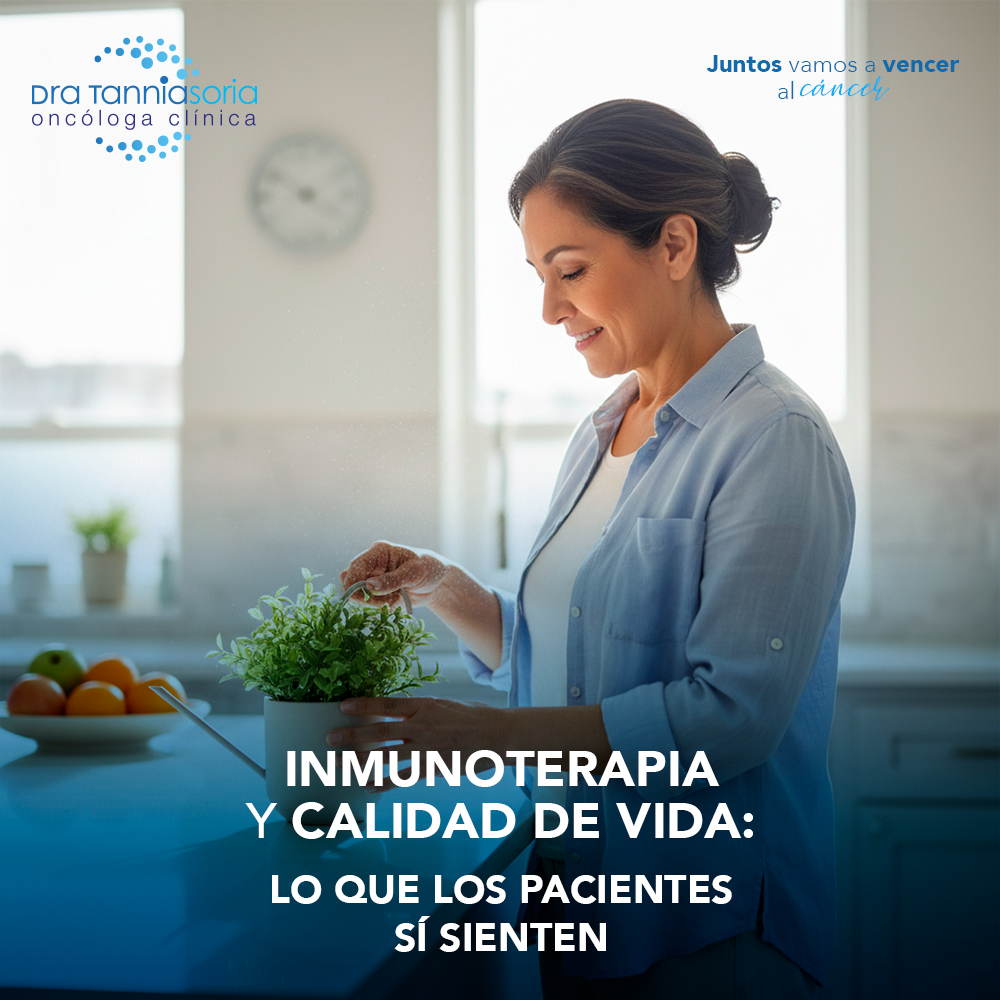 Inmunoterapia contra el cáncer y calidad de vida