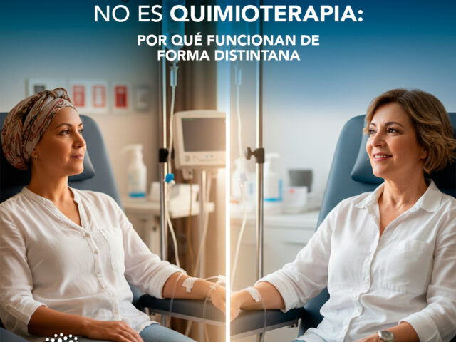 Inmunoterapia no es quimioterapia: por qué funcionan de forma distinta