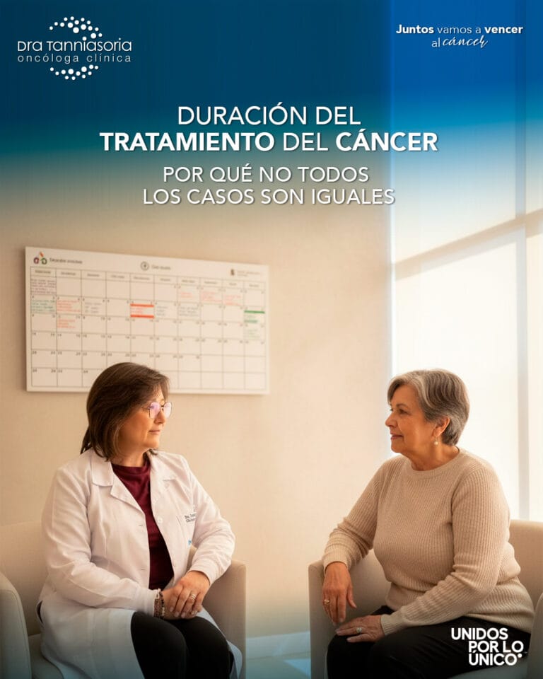 Duración del tratamiento del cáncer - Dra. Tannia Soria | Oncóloga en ...