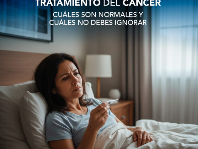 Efectos secundarios del tratamiento del cáncer