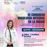 Dra. Tannia Soria participa en Congreso de Oncología Integral en la Mujer 2026