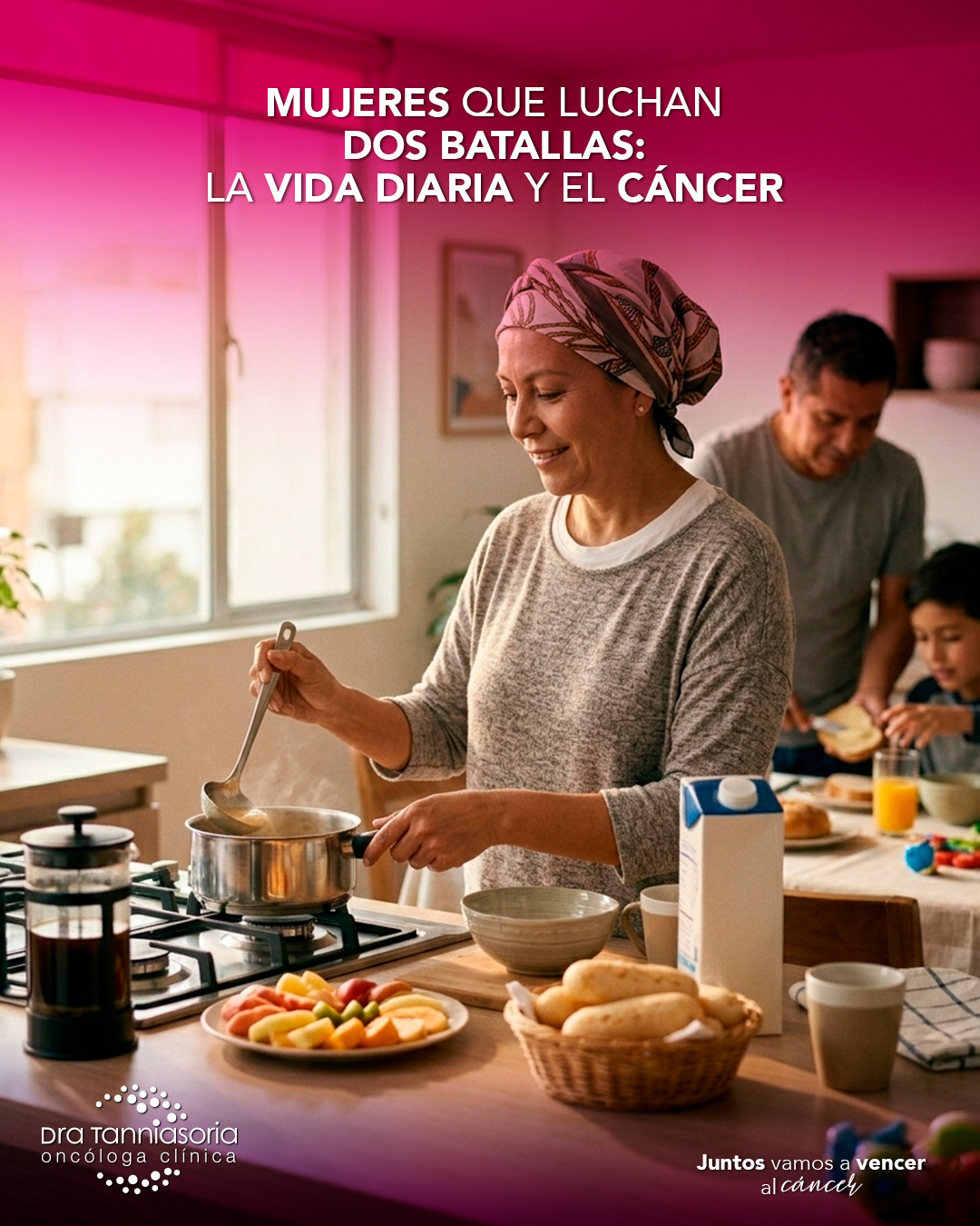 Mujeres que luchan dos batallas