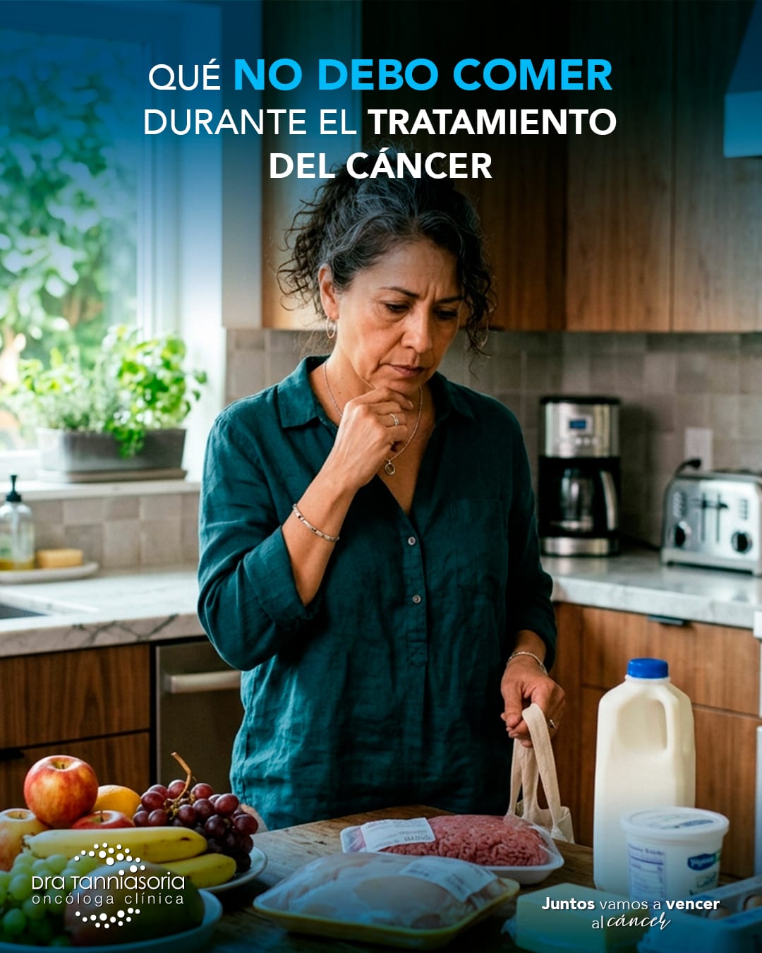 Qué no debo comer durante el tratamiento del cáncer