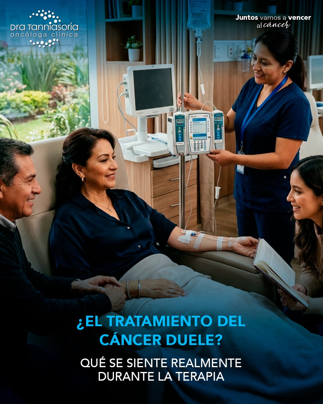 ¿El tratamiento del cáncer duele?