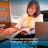 ¿Tienes antecedentes familiares de cáncer?