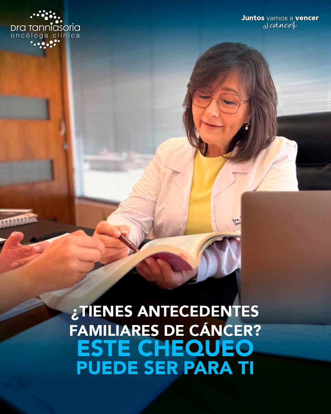 ¿Tienes antecedentes familiares de cáncer?