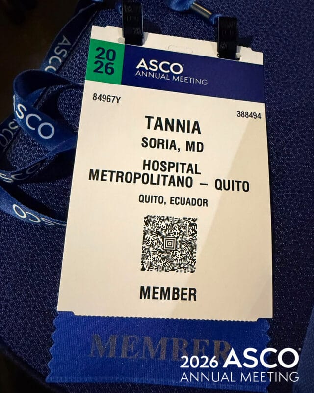 Dra. Tannia Soria en ASCO 2026
