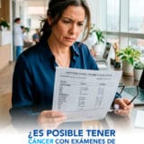 ¿Es posible tener cáncer con exámenes de sangre normales?