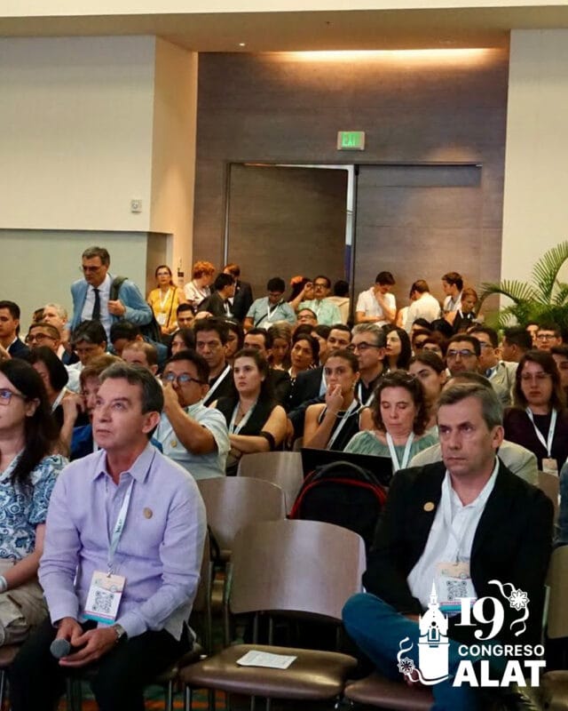 Congresista en el Congreso de la Asociación Latinoamericana de Tórax