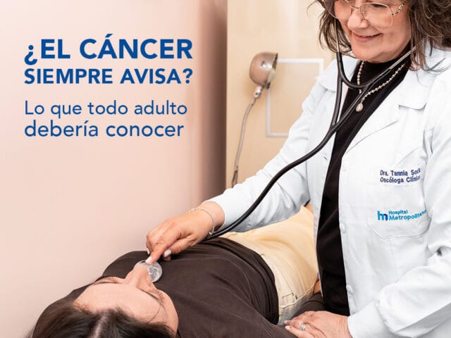 ¿El cáncer siempre avisa?