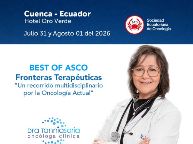 Participación como conferencista en Best of ASCO 2026