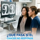 cáncer no responde al tratamiento