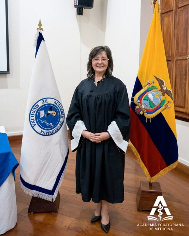 Dra. Tannia Soria ingresa a la Academia Ecuatoriana de Medicina