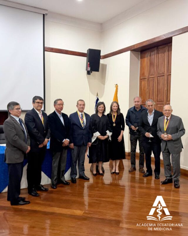 Dra. Tannia Soria ingresa a la Academia Ecuatoriana de Medicina