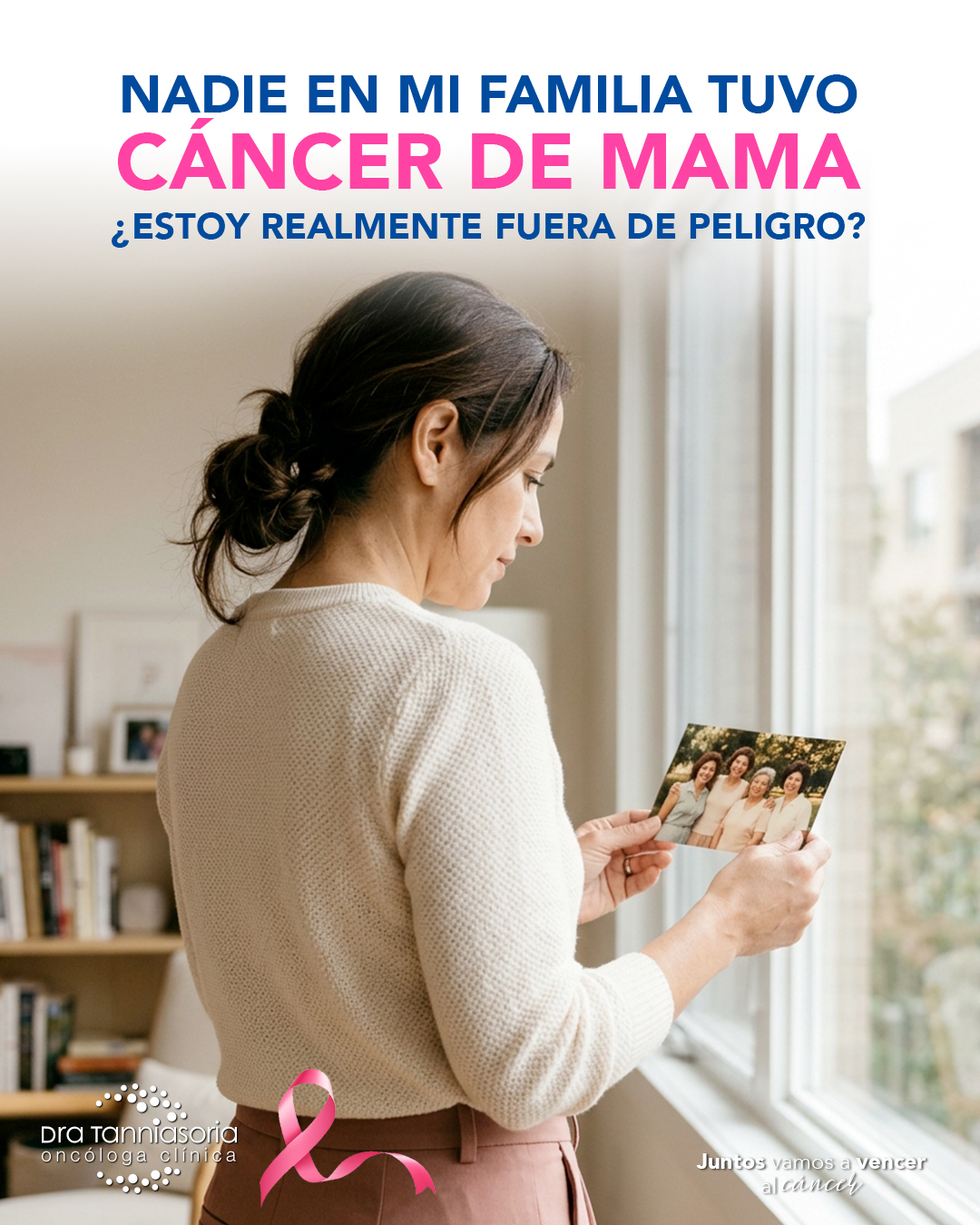 cáncer de mama sin antecedentes familiares