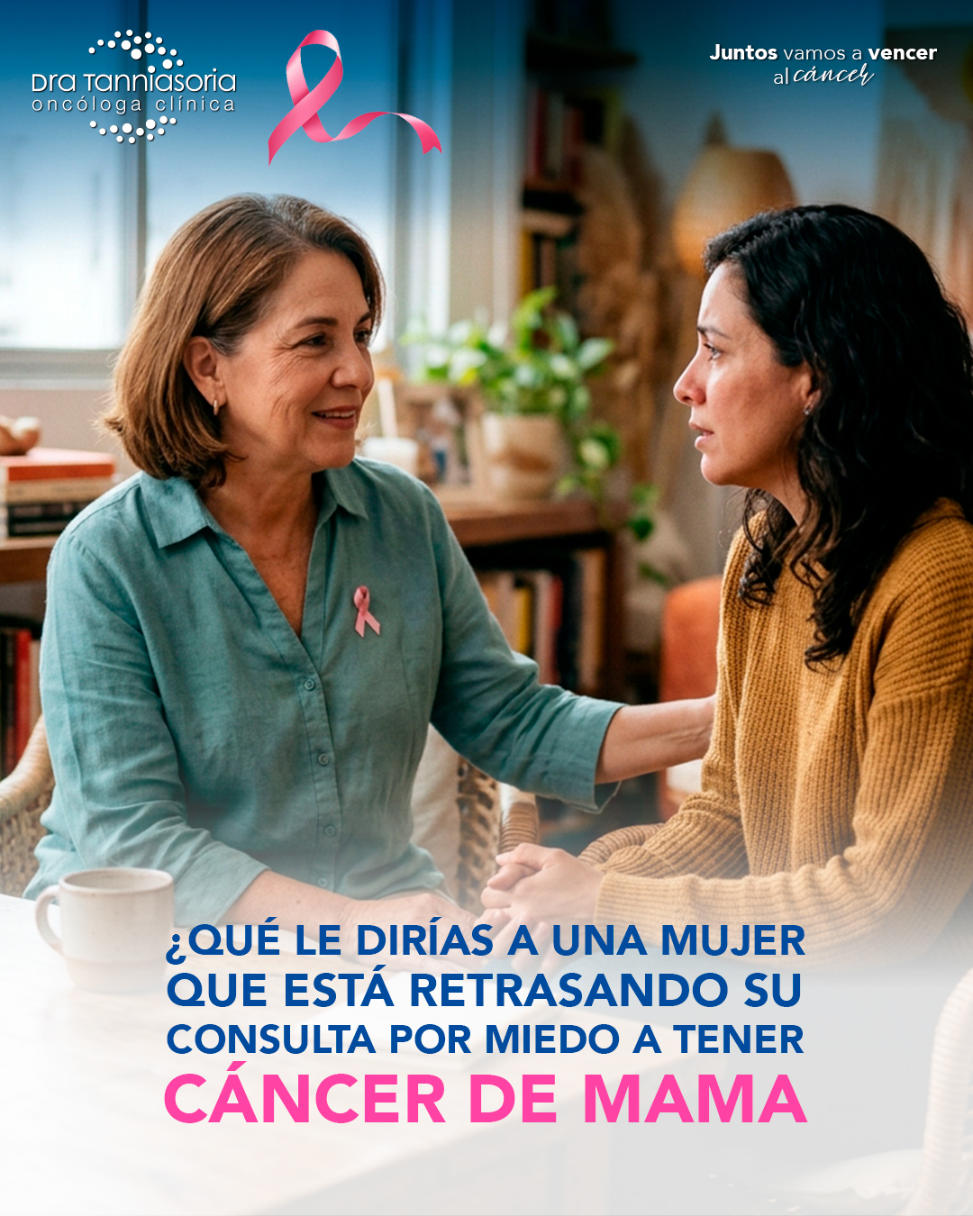 cáncer de mama y miedo a consultar